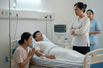 “Em đừng quá lo. Nếu… anh có mệnh hệ gì, hãy sống thay cả phần anh.”