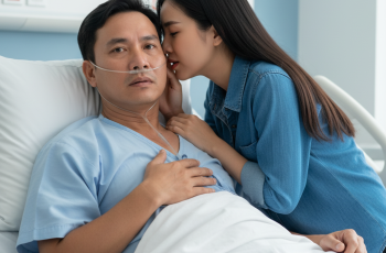 12 năm biết chồng ngoại tình, vợ vẫn im lặng, khi chồng hấp hối, vợ nói một câu khiến anh ta tái mặt