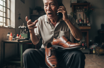 Ông Đình như rơi xuống vực thẳm: Tại sao con gái mình lại gửi về thứ này?