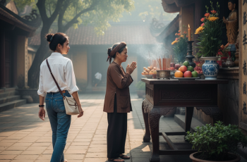 Tôi không định nghe, nhưng tiếng bà rất rõ – từng chữ, từng lời như dao cứa vào lòng tôi.