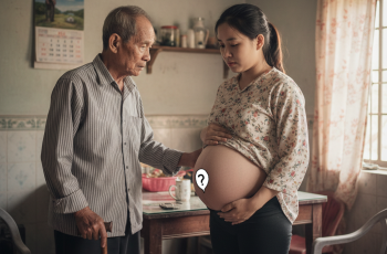 Được một thời gian, bụng cô ấy to như bầu 7 tháng, sinh nghi tôi liền lắp cam thì phát hiện sự thật kinh hoàng