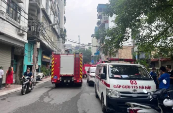Cháy nhà ở Hà Nội, 5 người tuvong