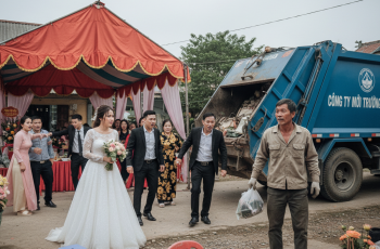 Cả họ nhà trai bỏ về giữa lễ cưới vì phát hiện bố mẹ cô dâu “nhà làm nghề nhặt rác” – ngay lúc ấy…