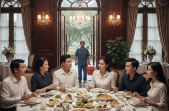 Thấy nhà người yêu quá giàu mà gia cảnh mình nghèo khó nên tôi đã thuê 2 người đóng giả bố mẹ, ngày lại mặt, một vị khách không mời lại tới Thấy nhà người yêu quá giàu mà gia cảnh mình nghèo khó nên tôi đã thuê 2 người đóng giả bố mẹ, ngày lại mặt, một vị khách không mời lại tới