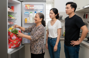 Mẹ chồng tuần nào cũng tới khuân hết đồ ăn trong tủ lạnh, tôi than thở với chồng nhưng anh sừng cồ lên quát tôi ích kỷ Mẹ chồng tuần nào cũng tới khuân hết đồ ăn trong tủ lạnh, tôi than thở với chồng nhưng anh sừng cồ lên quát tôi ích kỷ