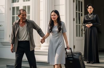 Bất ngờ đến thăm thông gia phố giàu có, ông bố quê kéo con gái rời khỏi căn biệt thự Bất ngờ đến thăm thông gia phố giàu có, ông bố quê kéo con gái rời khỏi căn biệt thự