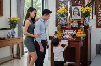 Vợ vừa mất 3 ngày, chồng đã dẫn bồ trẻ về nhà dưới danh nghĩa ‘bảo mẫu’