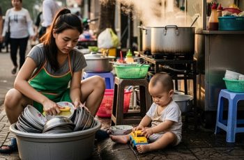 40t ế vợ, tôi cưới luôn cô gái rửa bát thuê đã có con riêng 3t, ngày rước dâu thì kinh hoàng