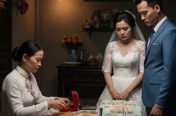 Đêm tân hôn mẹ chồng bắt con dâu mang hết 100 cây vàng vào 500 triệu tiền mặt ra cho bà kiểm