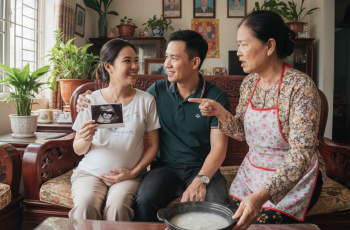 Vợ phát hiện bị mắc bệnh hiểm nghèo nhưng vẫn quyết định Sinh bằng được Con cho chồng