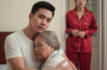 Nhưng đêm nào cũng vậy, thậm chí có hôm mưa gió lạnh lẽo, anh vẫn sang ngủ cùng mẹ, mặc cô nằm co ro trong phòng Nhưng đêm nào cũng vậy, thậm chí có hôm mưa gió lạnh lẽo, anh vẫn sang ngủ cùng mẹ, mặc cô nằm co ro trong phòng