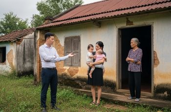 Kết hôn 8 năm chồng mới cho vợ con về thăm quê ngoại, thấy bố mẹ vợ vẫn ở căn nhà cũ rích anh nhìn khinh bỉ ra mặt