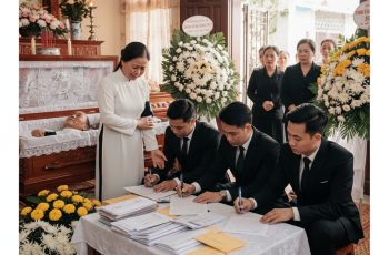 Lo xong tang lễ cho chồng, con riêng của anh đòi tôi ký giấy từ chối tài sản, nhưng 100 ngày sau… chính chúng nhận quả báo