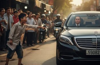 Trong hàng ghế dưới, mẹ tôi nở nụ cười rạng rỡ còn Chủ tịch Nam—nay tóc bạc nhiều hơn—đứng dậy vỗ tay thật dài.