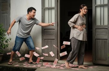 Chán vợ quê mùa luộm thuộm chồng đuổi vợ ra đường với cái bụng bầu 5 tháng cùng 10 triệu Chán vợ quê mùa luộm thuộm chồng đuổi vợ ra đường với cái bụng bầu 5 tháng cùng 10 triệu