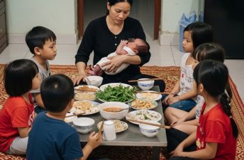 10 năm hôn nhân, chỉ có duy nhất 2 lần vợ chồng gần gũi mà tôi có tới 7 người con