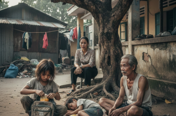 Mỗi ngày, bé gái 7 tuổi lại cất bữa trưa đi thay vì ăn. Cô giáo tò mò đi theo em trong giờ ra chơi buổi chiều và những gì cô nhìn thấy phía sau trường