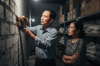 Chỉ vì ăn mất miếng gà của cháu nội, con trai tôi và vợ nó nhốt 2 ông bà già tôi dưới kho trong hầm để xe