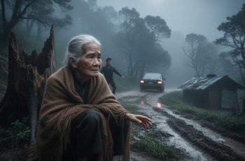 Người mẹ 90 tuổi bị con trai bỏ lại trên núi — 8 năm sau, hai vợ chồng quay lại, nghe thấy giọng bà khiến cả hai sợ run người