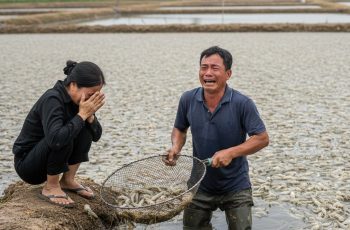 Ông chủ đầm tôm to nhất làng cãi nhau qua lại với thanh niên nát rượu nhất xóm chỉ vì 3 mét đất để ô tô, sáng hôm sau thức dậy cả nhà ông gào khóc thảm thiết