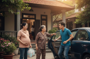 Hiếm muộn 10 năm trời mới mang thai đôi, ngày chuyển dạ tôi đã nài nỉ chồng đưa tôi đến bệnh viện ngay bây giờ nhưng mẹ chồng tôi chặn cửa và bắt chồng đưa bà về quê ăn giỗ trước đã