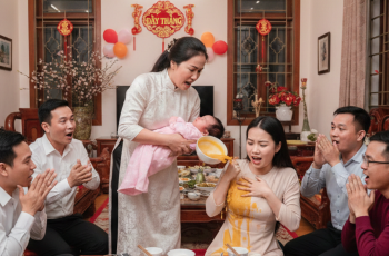 Em cô chồng đến dự tiệc mừng đầy tháng không cho cháu được đồng nào lại còn chê ỏng eo không biết đẻ con trai, tôi nói thẳng “còn hơn cái buồng cau điếc”