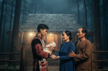 “Giấu ngay đứa trẻ này đi. Nó sẽ cứu cả gia đình bà trong 10 ngày tới”. ông thầy cúng nổi tiếng ở làng dúi đứa bé vào tay vợ chồng bà Mơ nghèo nhất xóm,