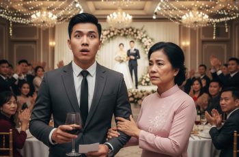 Tôi lái xe hơn 1000 km đến dự đám cưới người yêu cũ, ai ngờ mẹ cô ấy nhét vào tay tôi một mảnh giấy khiến tôi suýt đánh rơi ly rượu