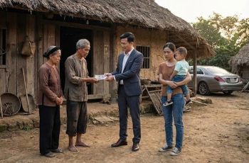 Bố thí 500k cho bố vợ tiêu Tết, chàng rể tím mặt khi thấy 100 mâm cỗ khao làng và cơ ngơi thật sự của nhà vợ. Bố thí 500k cho bố vợ tiêu Tết, chàng rể tím mặt khi thấy 100 mâm cỗ khao làng và cơ ngơi thật sự của nhà vợ.