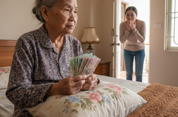 Tôi có mẹ chồng bán vàng giàu có nhất nhì cái làng này, tôi giục chồng đến đón bà về để ở chung còn lấy thừa kế nhưng ngay tối hôm đó tôi nhìn thấy bà cầm mấy cục tiền giấu xuống dưới gối Tôi có mẹ chồng bán vàng giàu có nhất nhì cái làng này, tôi giục chồng đến đón bà về để ở chung còn lấy thừa kế nhưng ngay tối hôm đó tôi nhìn thấy bà cầm mấy cục tiền giấu xuống dưới gối