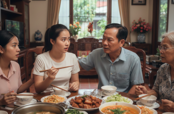 Bên trong là một xấp tiền đã ố vàng. — “Số tiền này, bác giữ suốt hai mươi năm. Hôm nay, bác mới có thể trả.” Bên trong là một xấp tiền đã ố vàng. — “Số tiền này, bác giữ suốt hai mươi năm. Hôm nay, bác mới có thể trả.”