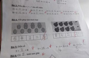 Mẹ Việt thắc mắc vì con làm toán “6+3 = 9” bị cô gạch sai, lên mạng hỏi thì tâm phục vì lời giải Mẹ Việt thắc mắc vì con làm toán “6+3 = 9” bị cô gạch sai, lên mạng hỏi thì tâm phục vì lời giải