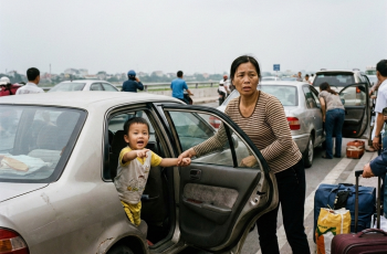 Tôi lái xe đưa chồng ra sân bay để đi công tác. Ngay khi anh ấy xuống xe, con trai 5 tuổi thì thầm với tôi “Mẹ ơi… con thấy bố…” Tôi lập tức tấp xe vào lề đường và chạy vào sân bay và rồi không dám tin vào mắt mình… Tôi lái xe đưa chồng ra sân bay để đi công tác. Ngay khi anh ấy xuống xe, con trai 5 tuổi thì thầm với tôi “Mẹ ơi… con thấy bố…” Tôi lập tức tấp xe vào lề đường và chạy vào sân bay và rồi không dám tin vào mắt mình…
