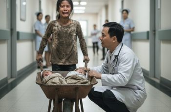 Phòng cấp cứu hỗn loạn khi một bé gái 7 tuổi run rẩy đẩy 2 đứa em sinh đôi đến thì thầm: “Mẹ cháu đã ngủ ba ngày rồi chưa dậy” Phòng cấp cứu hỗn loạn khi một bé gái 7 tuổi run rẩy đẩy 2 đứa em sinh đôi đến thì thầm: “Mẹ cháu đã ngủ ba ngày rồi chưa dậy”