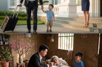 Thu nhập mỗi năm không dưới 1 tỷ, nhưng ngày Tết không dám biếu bố mẹ đồng nào mà để lo hết cho vợ con. Nhưng năm nay bảo vợ về quê ăn Tết vì mẹ tôi ốm nặng, ai ngờ cô ấy nói 1 câu khiến tôi lập tức viết đơn LY HÔN rồi dắt con về quê luôn… Thu nhập mỗi năm không dưới 1 tỷ, nhưng ngày Tết không dám biếu bố mẹ đồng nào mà để lo hết cho vợ con. Nhưng năm nay bảo vợ về quê ăn Tết vì mẹ tôi ốm nặng, ai ngờ cô ấy nói 1 câu khiến tôi lập tức viết đơn LY HÔN rồi dắt con về quê luôn…