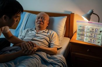 Trước khi qua đời, bố vợ bỗng dưng tỉnh táo và cho tôi 500 triệu dặn giấu kín Trước khi qua đời, bố vợ bỗng dưng tỉnh táo và cho tôi 500 triệu dặn giấu kín