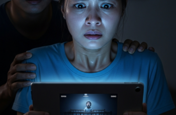 Tôi chạy vào phòng con, ôm nó thật chặt, miệng lắp bắp: – Không sao… không sao đâu con… mẹ ở đây rồi… Tôi chạy vào phòng con, ôm nó thật chặt, miệng lắp bắp: – Không sao… không sao đâu con… mẹ ở đây rồi…