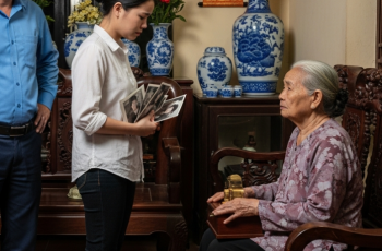 Sau khi trao trả 50 cây vàng cưới và “trả lại” chồng cho mẹ chồng yêu quý, tôi bình tĩnh nói: “Con xin trả con trai cưng lại cho mẹ, mẹ chăm sóc anh ấy đến trọn đời nhé! Sau khi trao trả 50 cây vàng cưới và “trả lại” chồng cho mẹ chồng yêu quý, tôi bình tĩnh nói: “Con xin trả con trai cưng lại cho mẹ, mẹ chăm sóc anh ấy đến trọn đời nhé!