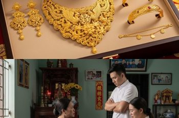 Mẹ chồng đòi mượn bộ trang sức 10 cây vàng nhà đẻ cho con dâu ngày cưới làm hồi môn tặng con gái bà đi lấy chồng Mẹ chồng đòi mượn bộ trang sức 10 cây vàng nhà đẻ cho con dâu ngày cưới làm hồi môn tặng con gái bà đi lấy chồng