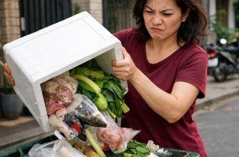 Mẹ chồng gửi thùng đồ ăn ở quê lên, vừa mở ra con dâu đã ném vội ra thùng rác Mẹ chồng gửi thùng đồ ăn ở quê lên, vừa mở ra con dâu đã ném vội ra thùng rác