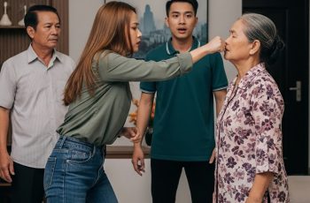 Bố Mẹ Để Lên Thăm Nhà Mới Của Tôi, Nào Ngờ Mẹ Chồng Chửi Thắng Mặt: “Đồ Nhà Quê Vô Học Không Biết Dạy Con”, Tôi Liền Tất Bà Ta Và Đuối Ra Khỏi Nhà… Bố Mẹ Để Lên Thăm Nhà Mới Của Tôi, Nào Ngờ Mẹ Chồng Chửi Thắng Mặt: “Đồ Nhà Quê Vô Học Không Biết Dạy Con”, Tôi Liền Tất Bà Ta Và Đuối Ra Khỏi Nhà…