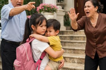 Chị 9 tuổi bế em 3 tuổi tìm về ông bà nội sau biến cố gia đình nhưng bị đuổi thẳng ra đường Chị 9 tuổi bế em 3 tuổi tìm về ông bà nội sau biến cố gia đình nhưng bị đuổi thẳng ra đường